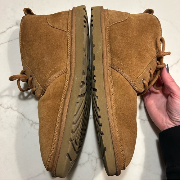 UGG Neumal Chukka Boot Chestnut Men’s Size 13 - Picture 5 of 12